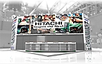 Стенд компании Hitachi на выставке Митекс-2012