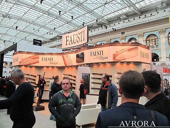 Стенд компании Фаусти на выставке Arms & Hunting-2013
