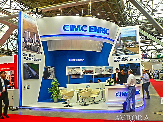Стенд компании ENRIC на выставка MIOGE 2015 НЕФТЬ и ГАЗ-2015